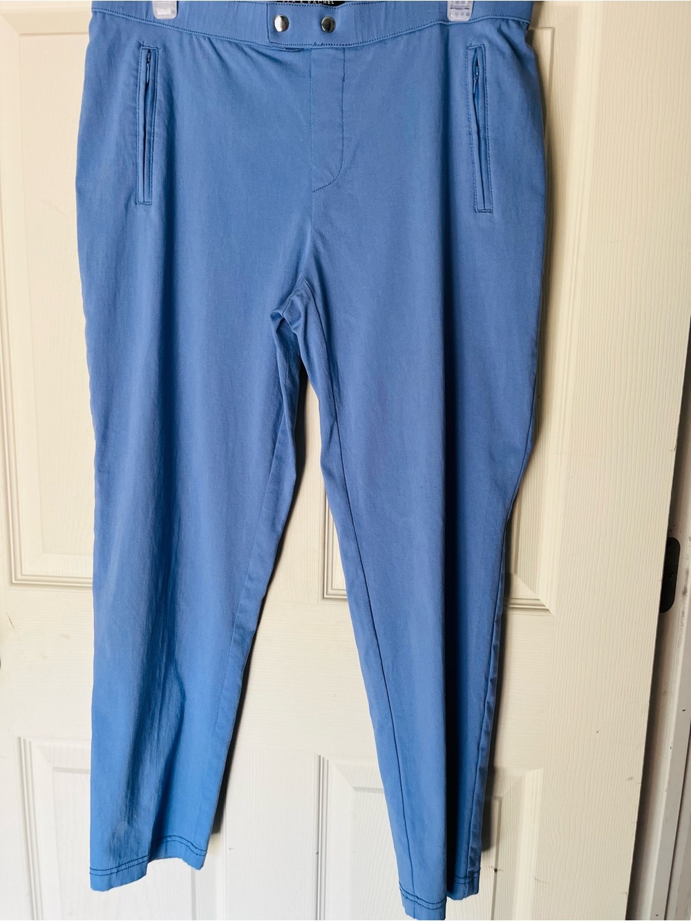 NOT FOR SALE Zac & Rachel slimming support stretch pull on women’s pants blue